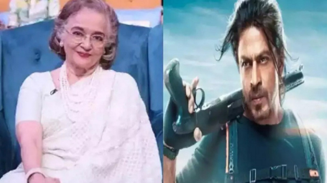 Asha Parekh dan Shah Rukh Khan