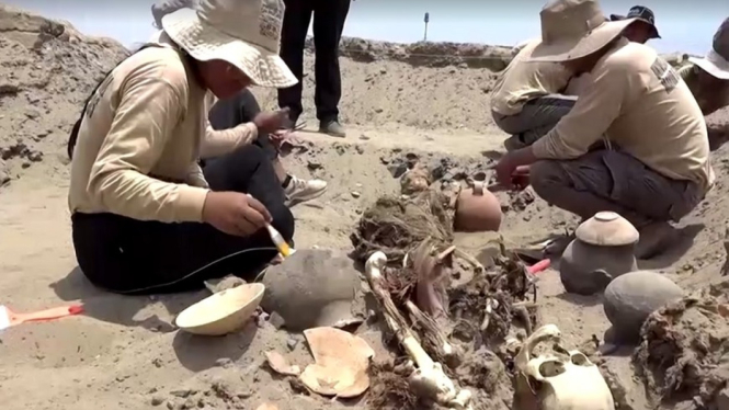 30 Makam Kuno Era Pra-Inca Ditemukan di Peru