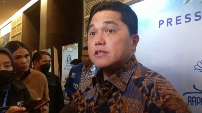 Tanggapan Erick Thohir Usai Diisukan Jadi Pasangan Ganjar di Pilpres