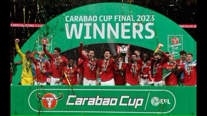 Manchester United juara Piala Liga Inggris atau Carabao Cup 2023