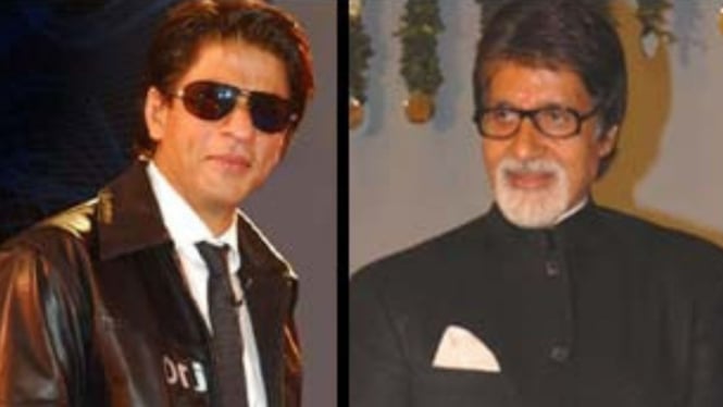 Shah Rukh Khan dan Amitabh Bachchan