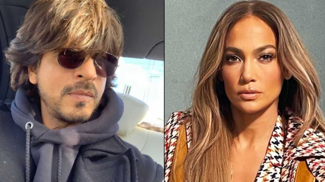 Shah Rukh Khan dan Jennifer Lopez