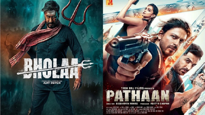 Film Pathaan SRK Sukses Luar Biasa, Ajay Devgn: Semoga 'Bholaa' Juga