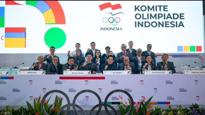 Rapat Anggota NOC Indonesia di Jakarta 7 Maret 2023