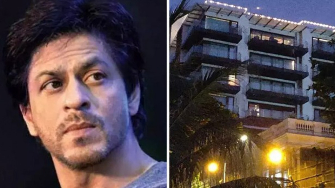 Dua pemuda menyelinap ke kediaman Shah Rukh Khan