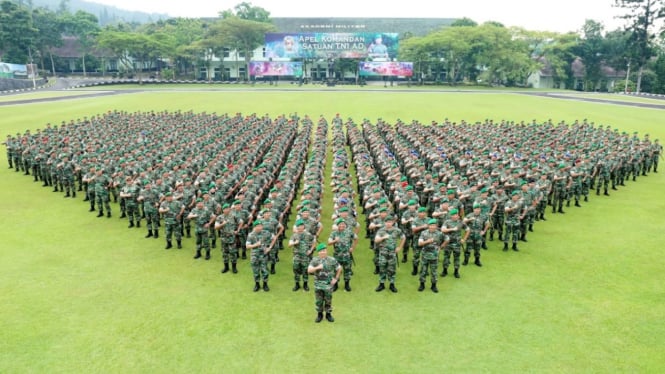 Apel komandan satuan TNI AD 2023.