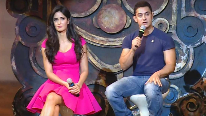 Katrina Kaif dan Aamir Khan