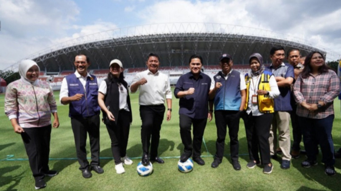 Erick Thohir Beri Rapor Baik Kesiapan Sumsel untuk Piala Dunia U-20