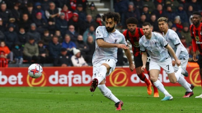 Diwarnai Gagal Penalti Salah, Liverpool Kalah dari Bournemouth 1-0