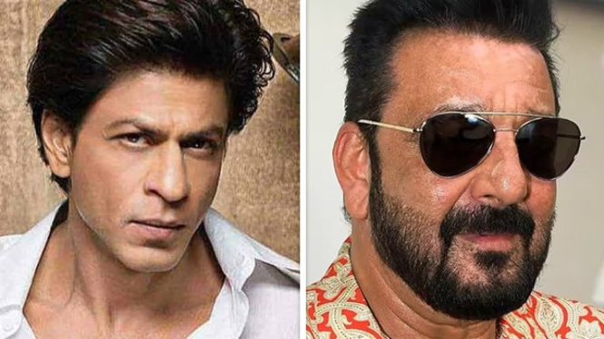 Shah Rukh Khan dan Sanjay Dutt