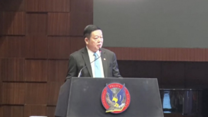 Sekjen ASEAN Kao Kim Hourn Memberikan Kuliah Umum di UPH