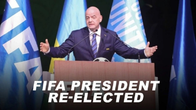 Gianni Infantino Terpilih Kembali sebagai Presiden FIFA 2023 - 2027
