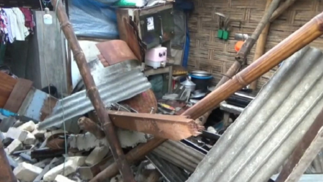 Kondisi kawasan permukiman di Dusun Plosorejo  masih berantakan