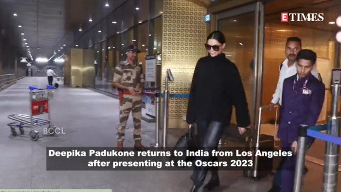 Tiba dari Los Angeles, Deepika Padukone Dipanggil Ratu