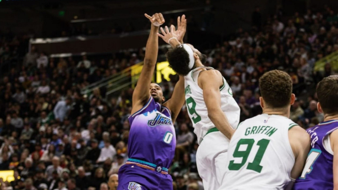 Utah Jazz Berhasil Mengalahkan Boston Celtics 118-117