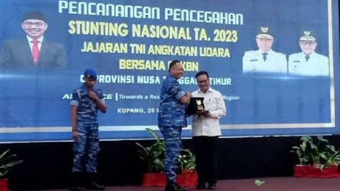 TNI AU Canangkan Pencegahan Stunting Nasional