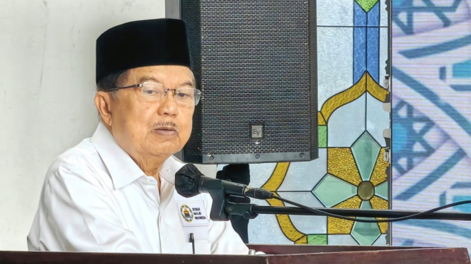 Ketua Dewan Masjid Indonesia (DMI) Pusat, Jusuf Kalla.