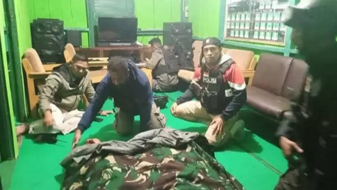 Dua Orang Tewas saat KKB Menyerang TNI-Polri yang Amankan Tarawih
