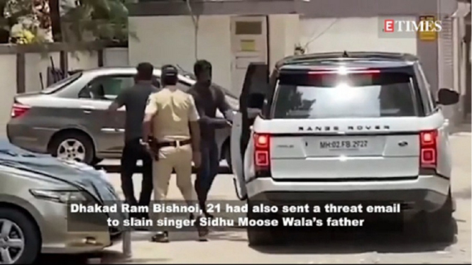 Pelaku pengancam Salman Khan ditangkap polisi.