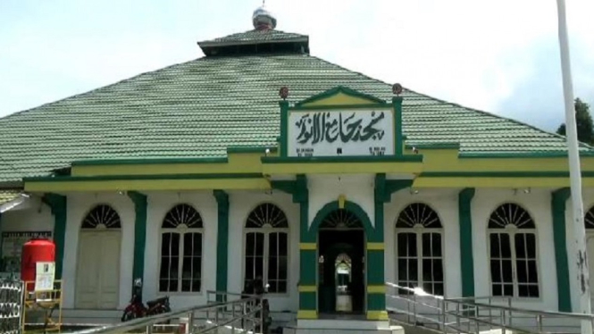 Masjid Jami Al Anwar, Saksi Bisu Letusan Dahsyat Gunung Krakatau 1883