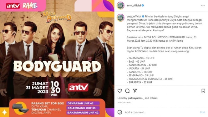 Mega Bollywood ANTV Rame 'Bodyguard'