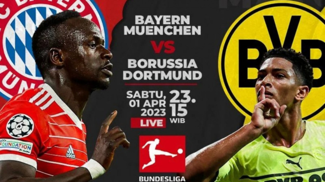 Bayern Munchen vs Borussia Dortmund live di ANTV