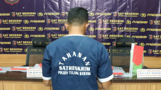 Sadis! Seorang Pria di Lampung Bunuh Istrinya Menggunakan Racun Potas