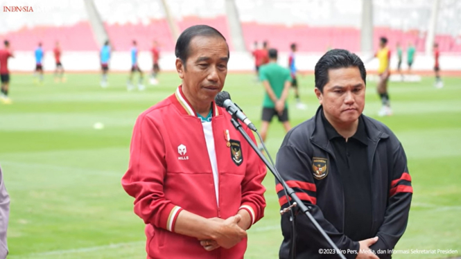 Presiden Jokowi Minta Pemain Timnas U-20 Tidak Patah Semangat