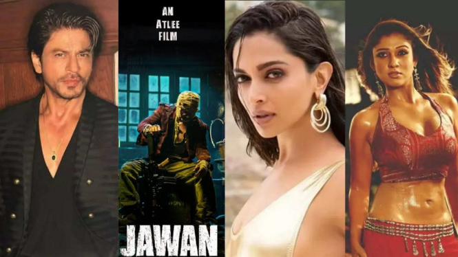 Shah Rukh Khan, Nayanthara dan Deepika Syuting Lagu Jawan