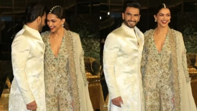 Tampik Rumor Miring, Ranveer Singh dan Deepika Padukone Gandengan Mesra