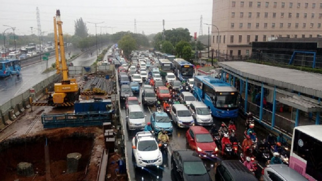 Polda Metro Sebut Kemacetan Jakarta Selama Ramadan Masih Normal