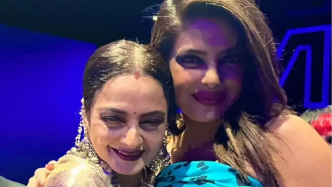 Rekha dan Priyanka Chopra.