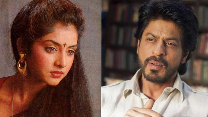 Shah Rukh Khan dan Divya Bharti