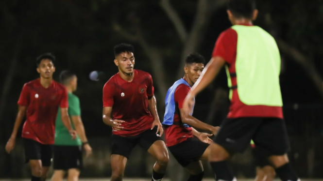 Timnas Indonesia U 22 Jalani Laga Uji Coba Kontra Lebanon Jelang Sea