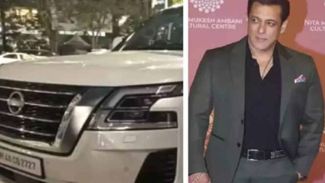 Salman Khan dan mobil anti pelurunya.
