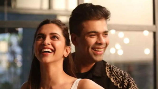 Karan Johar dan Deepika Padukone