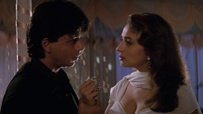 Shah Rukh Khan dan Madhuri Dixit
