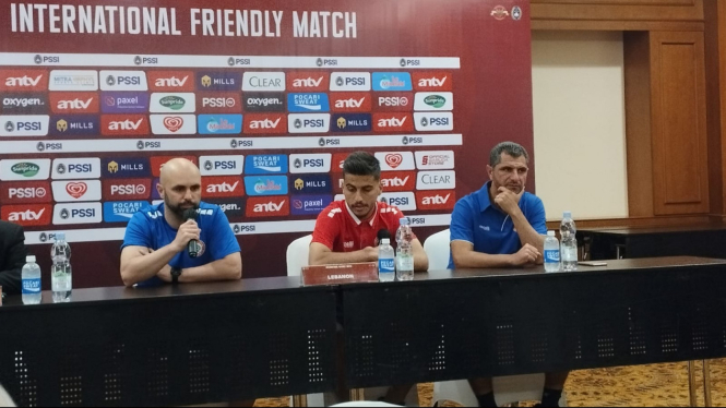 Pelatih Timnas Lebanon U-22 Antusias Hadapi Timnas Indonesia U-22