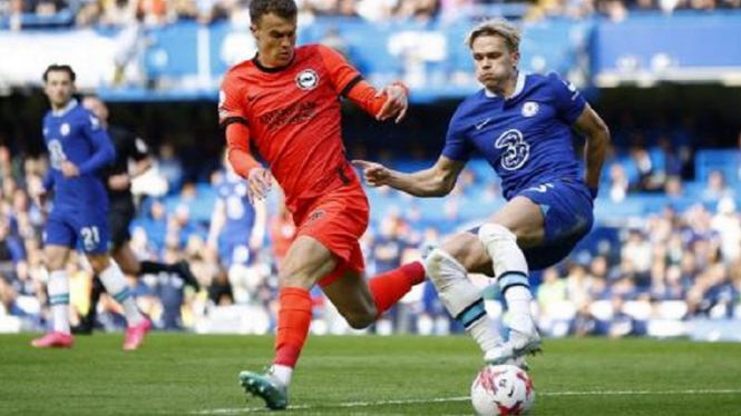 Tumbang di Kandang, Chelsea Dipermalukan Brighton dengan Skor 1-2