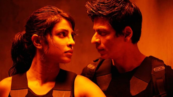 Shah Rukh Khan dan Priyanka Chopra