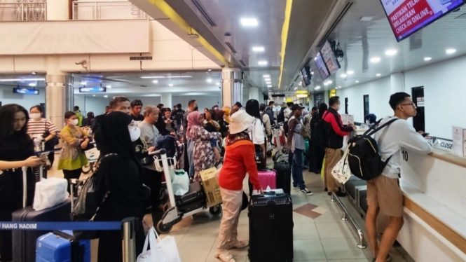 Puncak Arus Mudik Terjadi di Bandara Hang Nadim Pada H-3 Lebaran