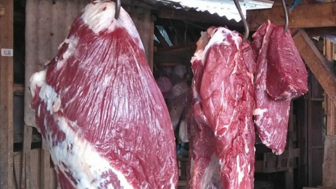 Harga Daging Sapi di Bandarlampung Tembus Rp150 Ribu per kilogram