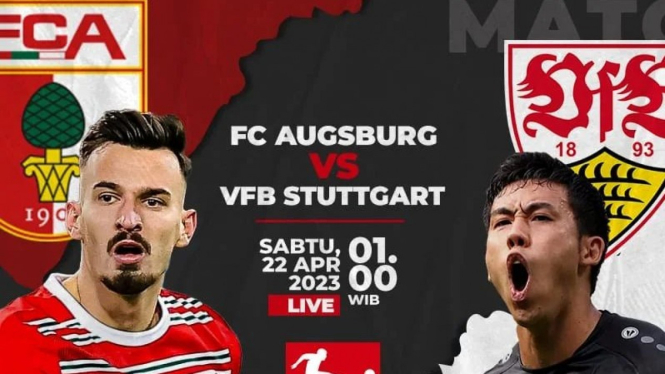 FC Augsburg vs VFB Stuttgart live di ANTV