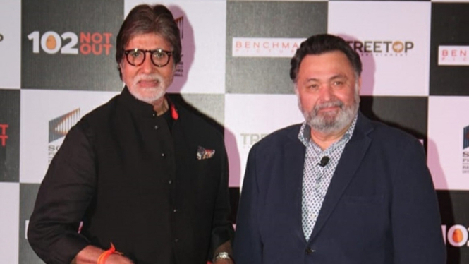 Amitabh Bachchan dan Rishi Kapoor