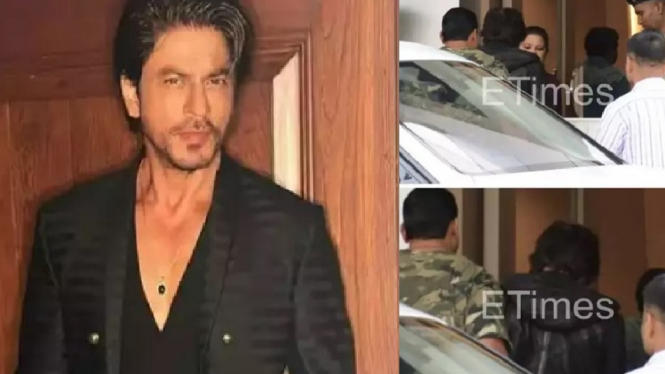Shah Rukh Khan Menghindari Paparazzi saat Menuju Kashmir