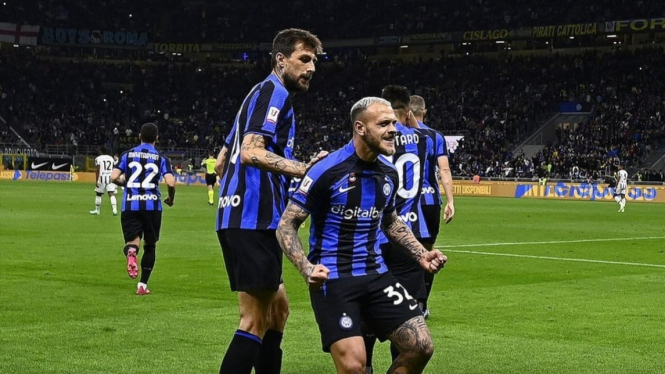 Singkirkan Juventus, Inter Milan ke final Coppa Italia 2023