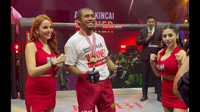 Alwin Kincai bersinar di One Pride MMA FN 67