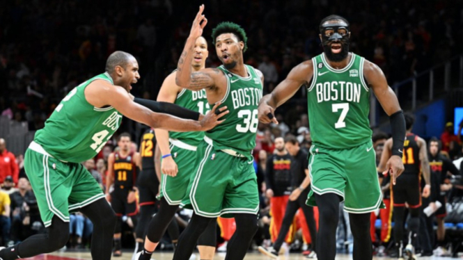Boston Celtics ke Semifinal Wilayah Timur  Singkirkan Atlanta Hawks