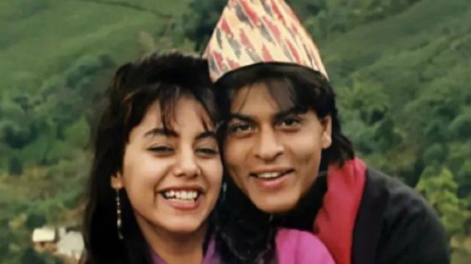 Shah Rukh Khan dan Viveck Vaswani