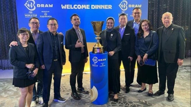 Perwakilan Indonesia pada Undian FIBA World Cup 2023 di Manila